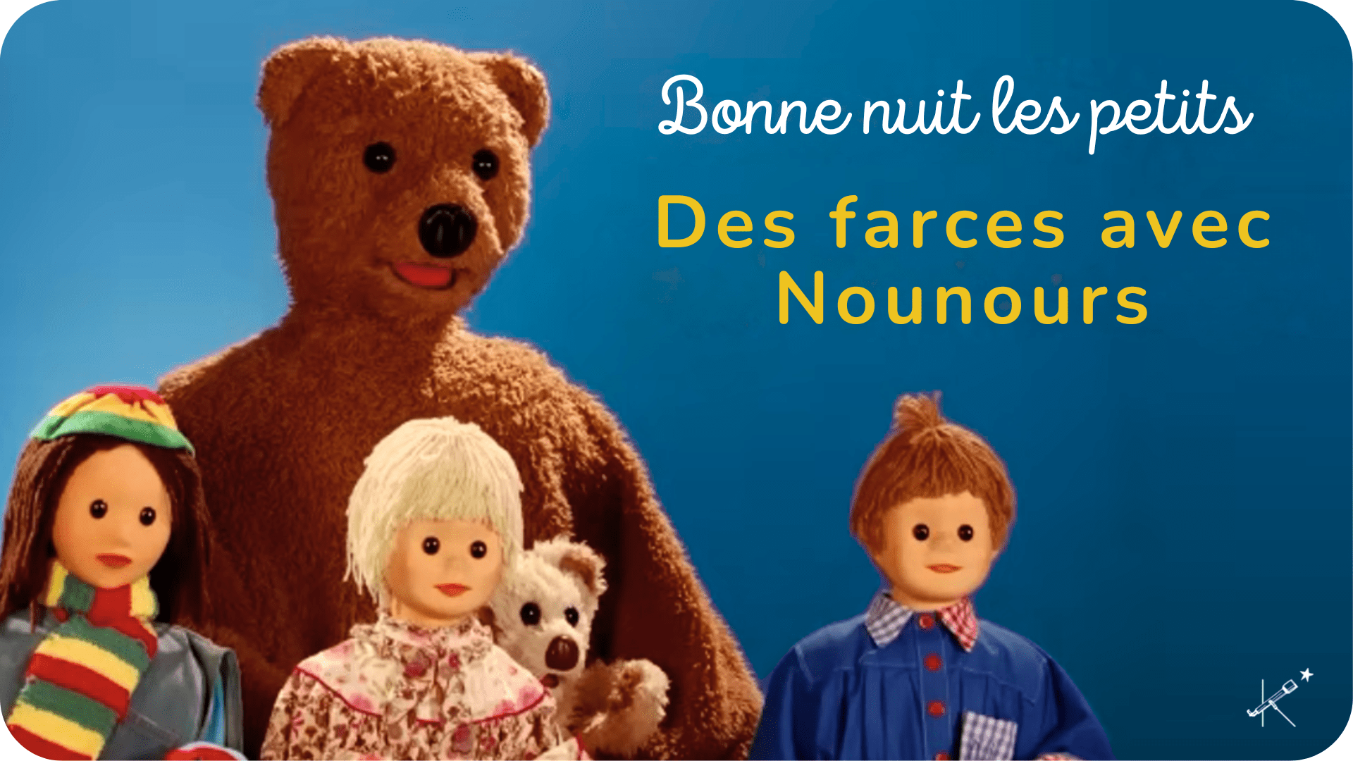 Vue Stéréoscopique Meccano Triang Minema Nounours – Bonne Nuit Les Petits, 1965