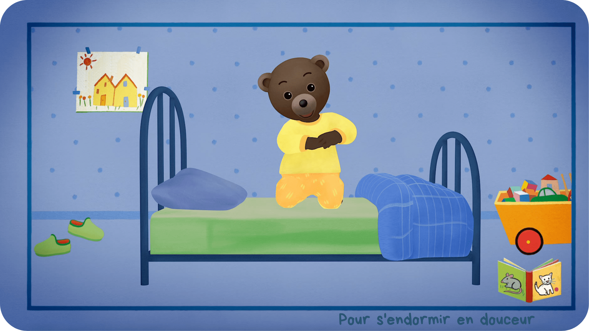 Comptine et devinettes : Petit Ours Brun apprend à faire tout seul - Tikino