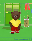 Comptine et devinettes : Petit Ours Brun apprend à faire tout seul - Tikino