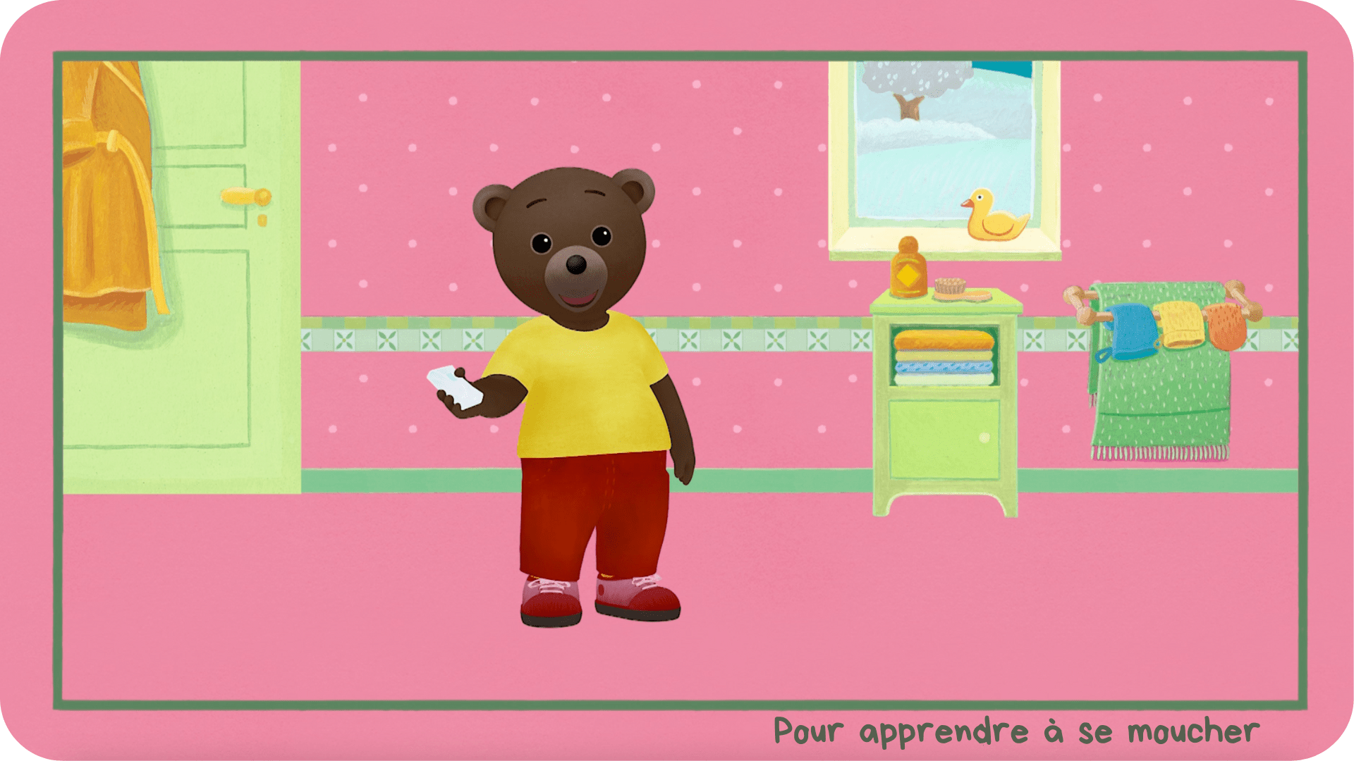 Comptine et devinettes : Petit Ours Brun apprend à faire tout seul - Tikino