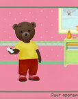Comptine et devinettes : Petit Ours Brun apprend à faire tout seul - Tikino