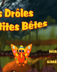 Drôles de petites bêtes: Siméon le papillon et Mireille l'abeille - Tikino