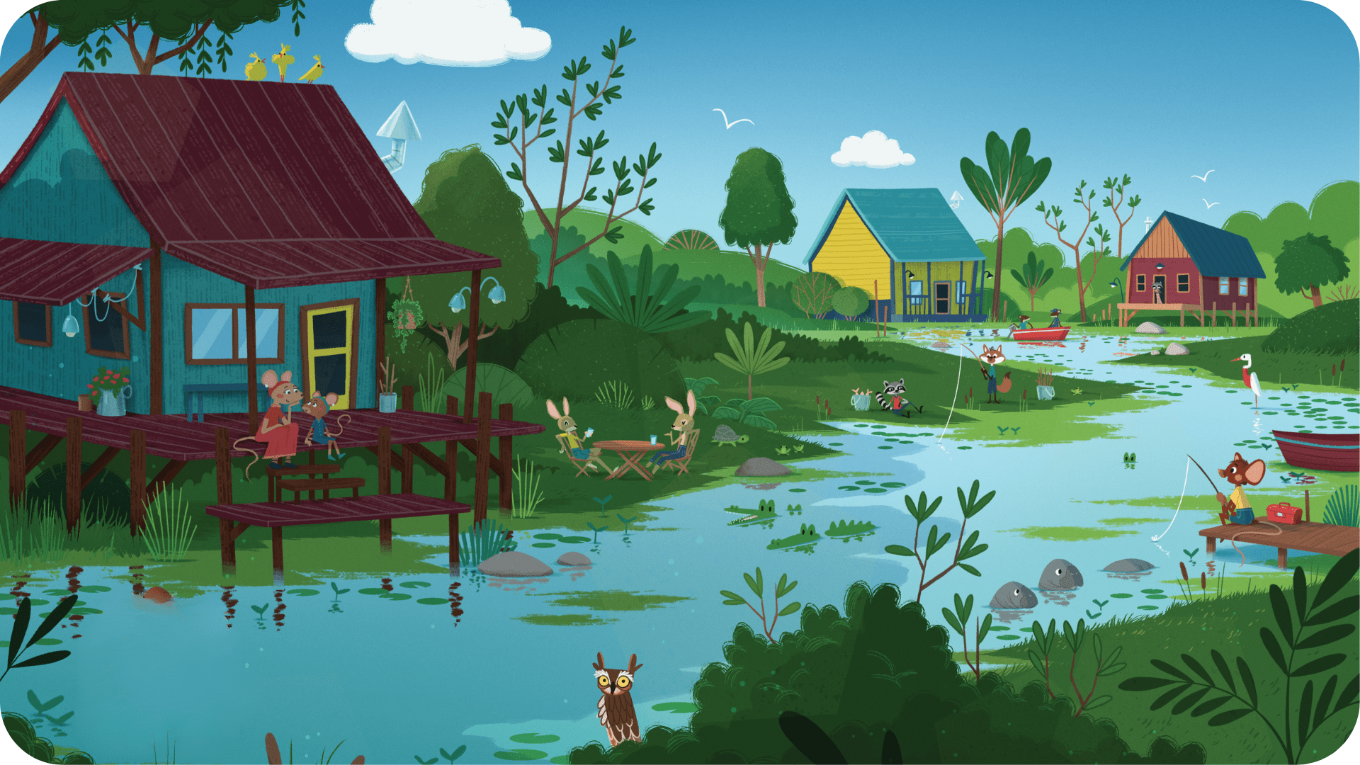 Fais dodo dans un bayou de la Louisiane (Vol 1) - Tikino