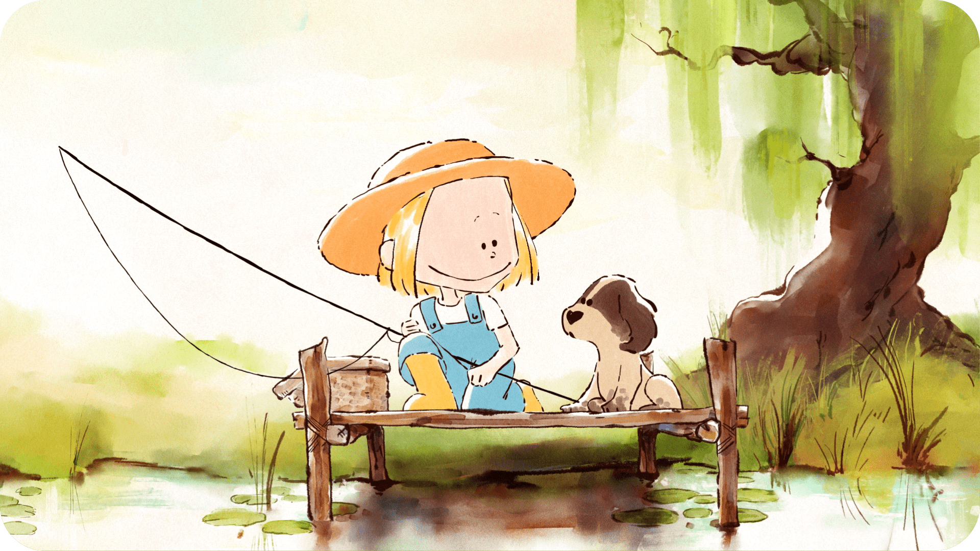 La Carpe et l'Enfant - Tikino