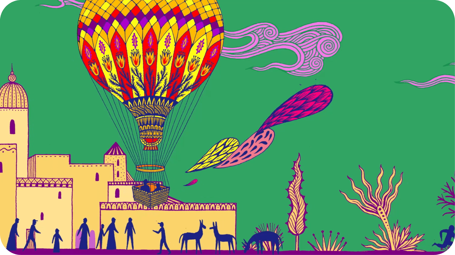 Les Cartes postales d'Orient: Alger et Tunis - Tikino