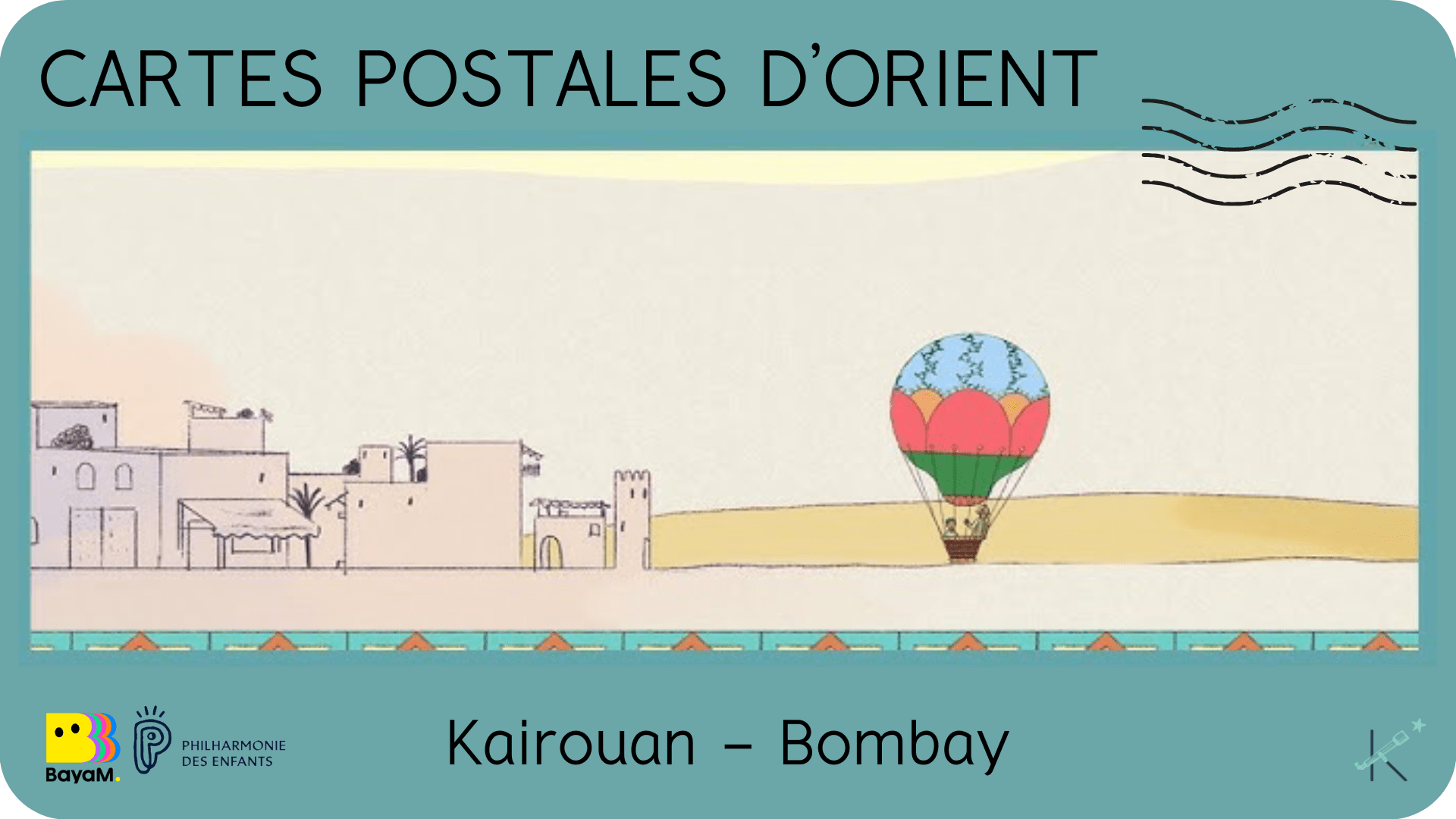 Les Cartes postales d'Orient: Kairouan et Bombay - Tikino