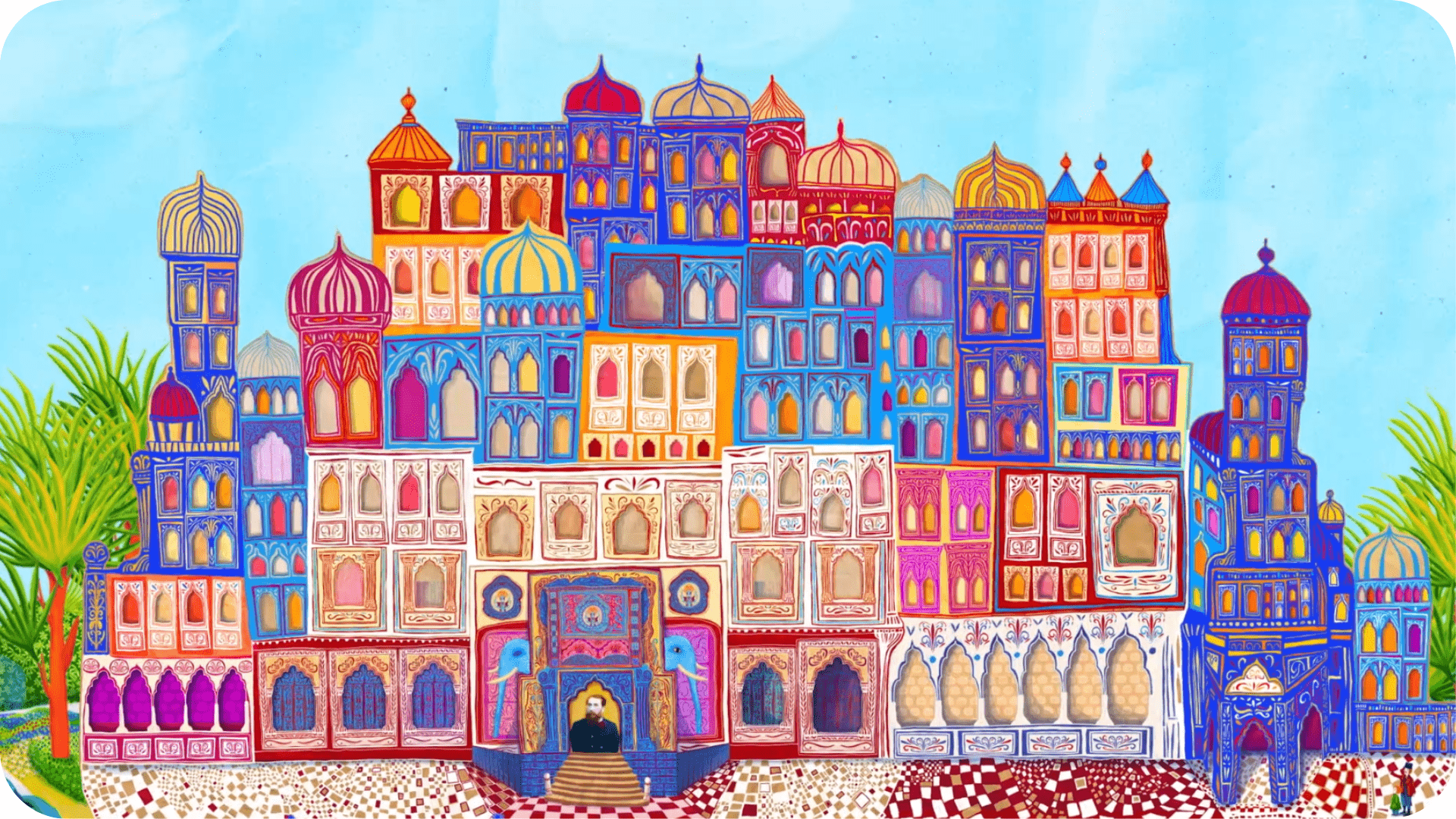 Les Cartes postales d'Orient: Kairouan et Bombay - Tikino