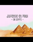 Le yoga des voyageurs - Juliette et Paul en Egypte