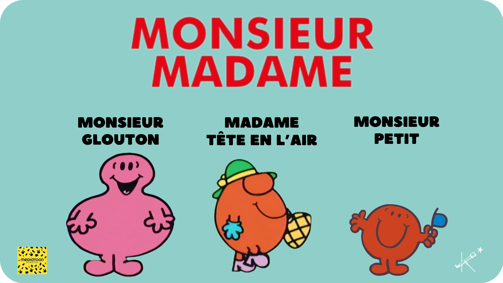Monsieur Madame Petit, TĂȘte en l'air et Glouton