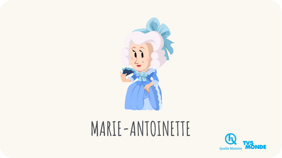 La vie de Marie-Antoinette par Quelle Histoire et TV5 monde disponible sur Tikino