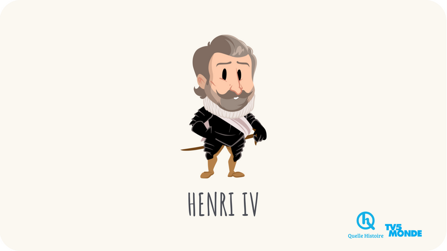 La vie d'Henri IV par Quelle Histoire et TV5 monde disponible sur Tikino