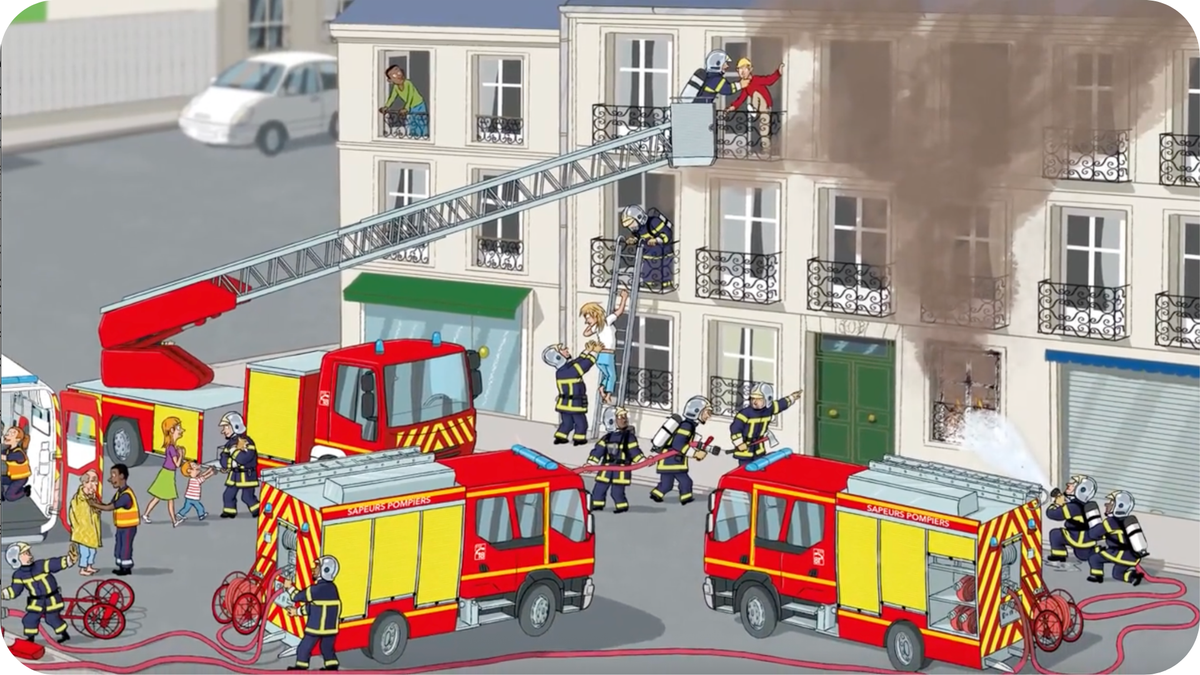 Mes P'tits docs - les pompiers
