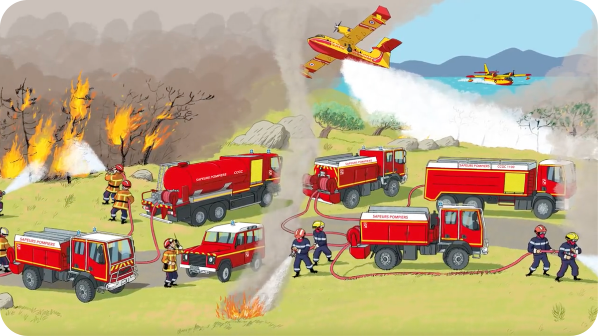 Mes P'tits docs - les pompiers