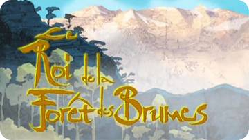Le Roi de la Forêt des Brumes jaquette pour le court métrage, une production les Films de l'Arlequin disponible sur Tikino