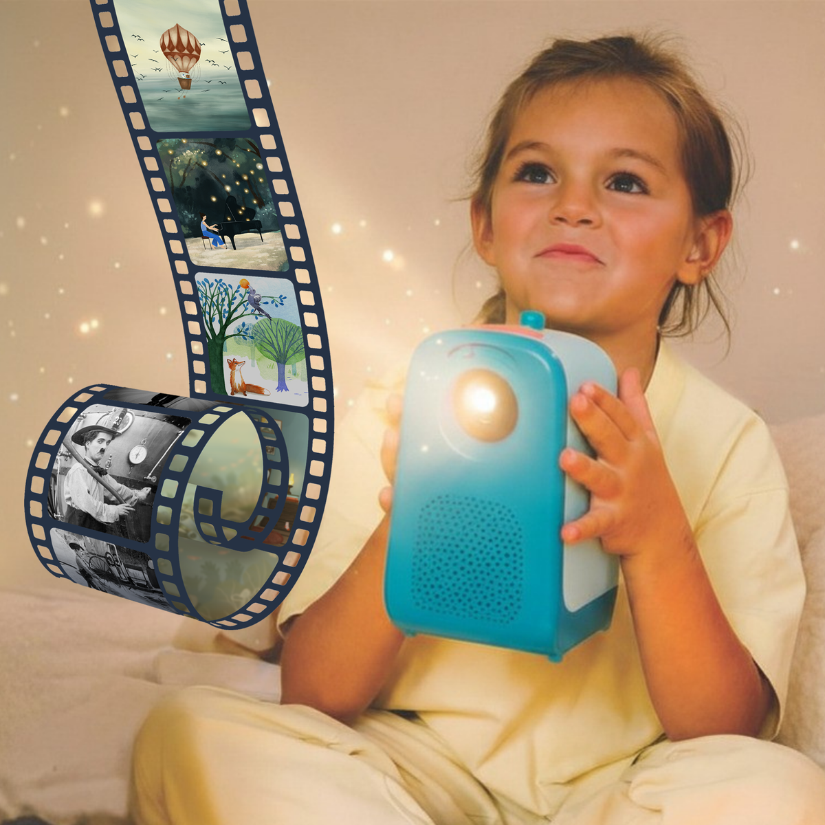 Tikino, the smart projector for growing minds