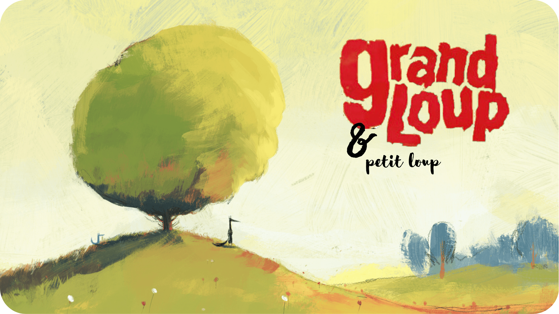 Grand Loup et petit loup - Tikino