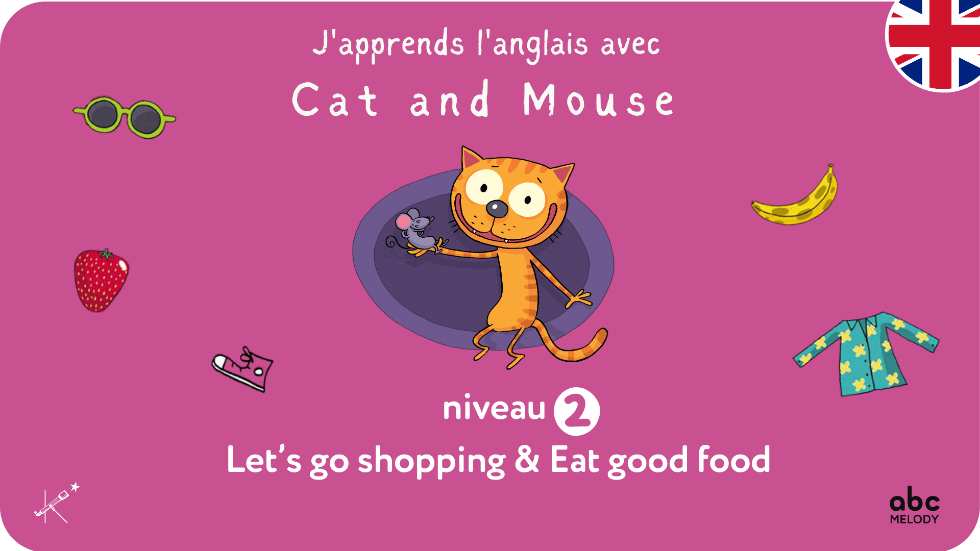 J'apprends l'anglais avec Cat & Mouse - vol 2 - Tikino