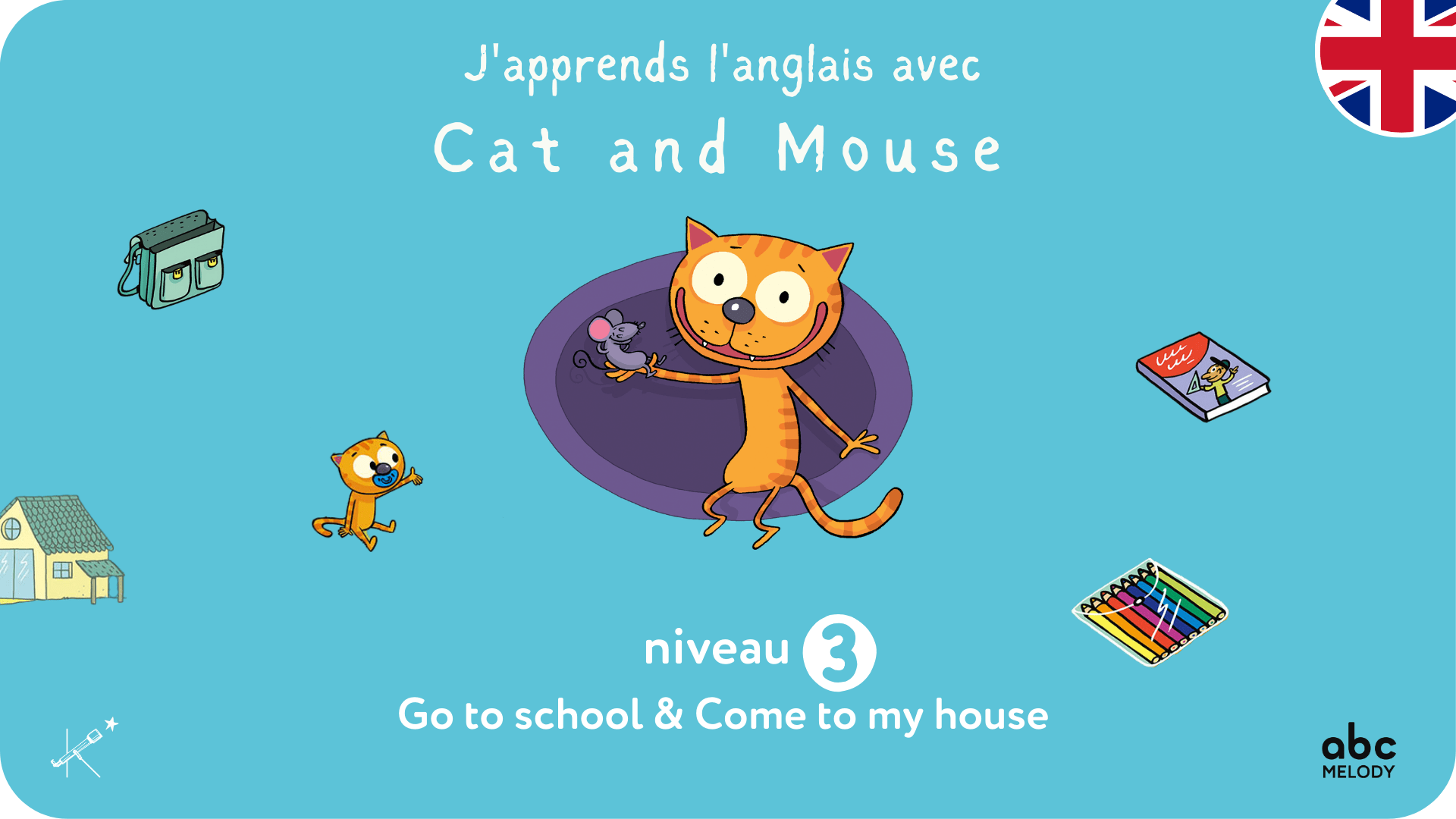 J'apprends l'anglais avec Cat & Mouse - vol 4 - Tikino