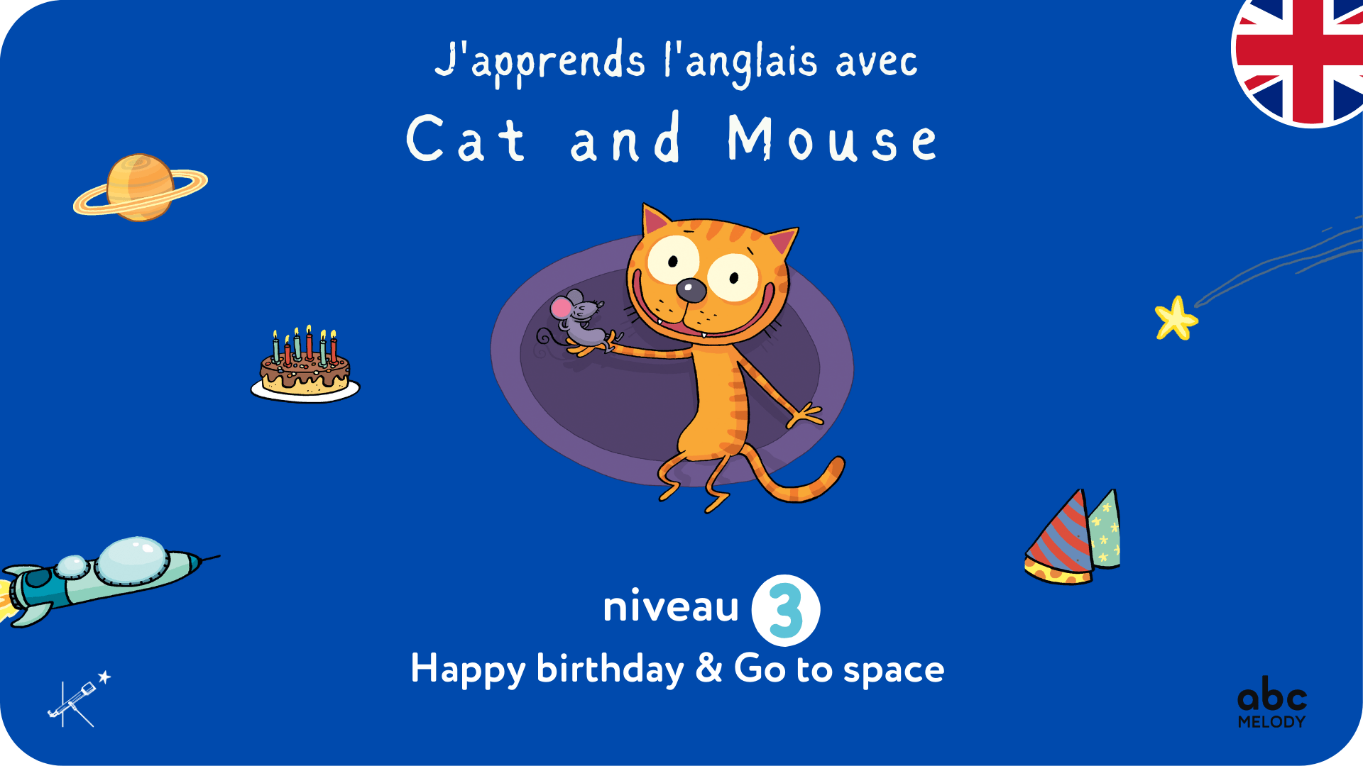 J&#39;apprends l&#39;anglais avec Cat &amp; Mouse - vol 5 - Tikino