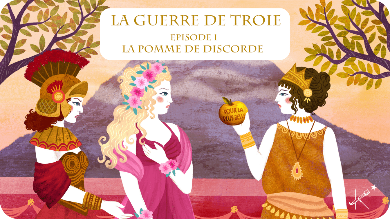 La Guerre de Troie épisode 1 - La Pomme de discorde - Tikino