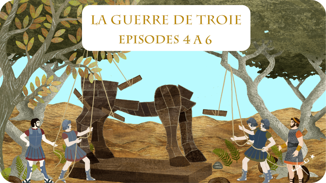 La Guerre de Troie - pack épisodes 4 à 6 - Tikino