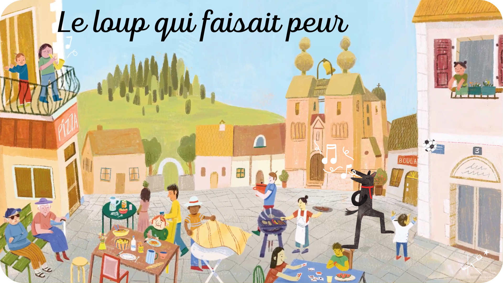 Le Loup qui faisait peur - Tikino