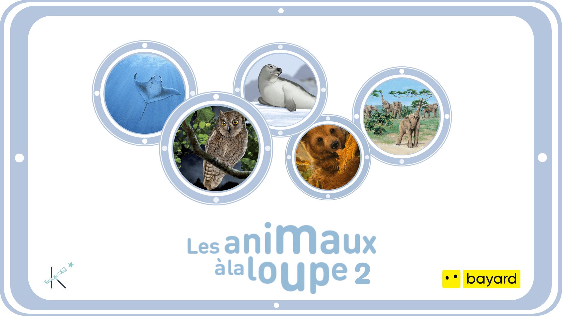 Les animaux à la loupe - vol 2 - Tikino