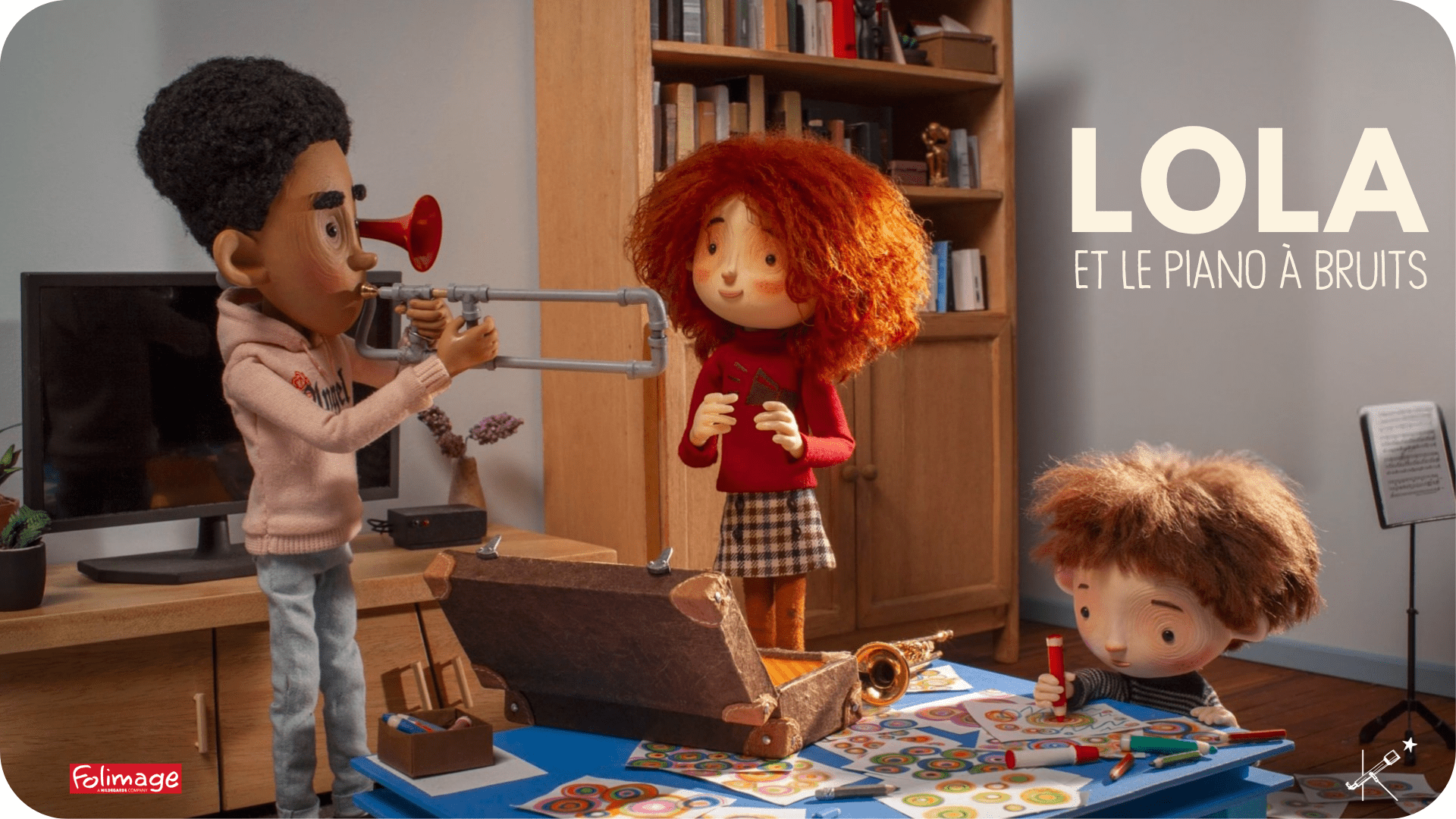 Lola et le piano à bruits - Tikino