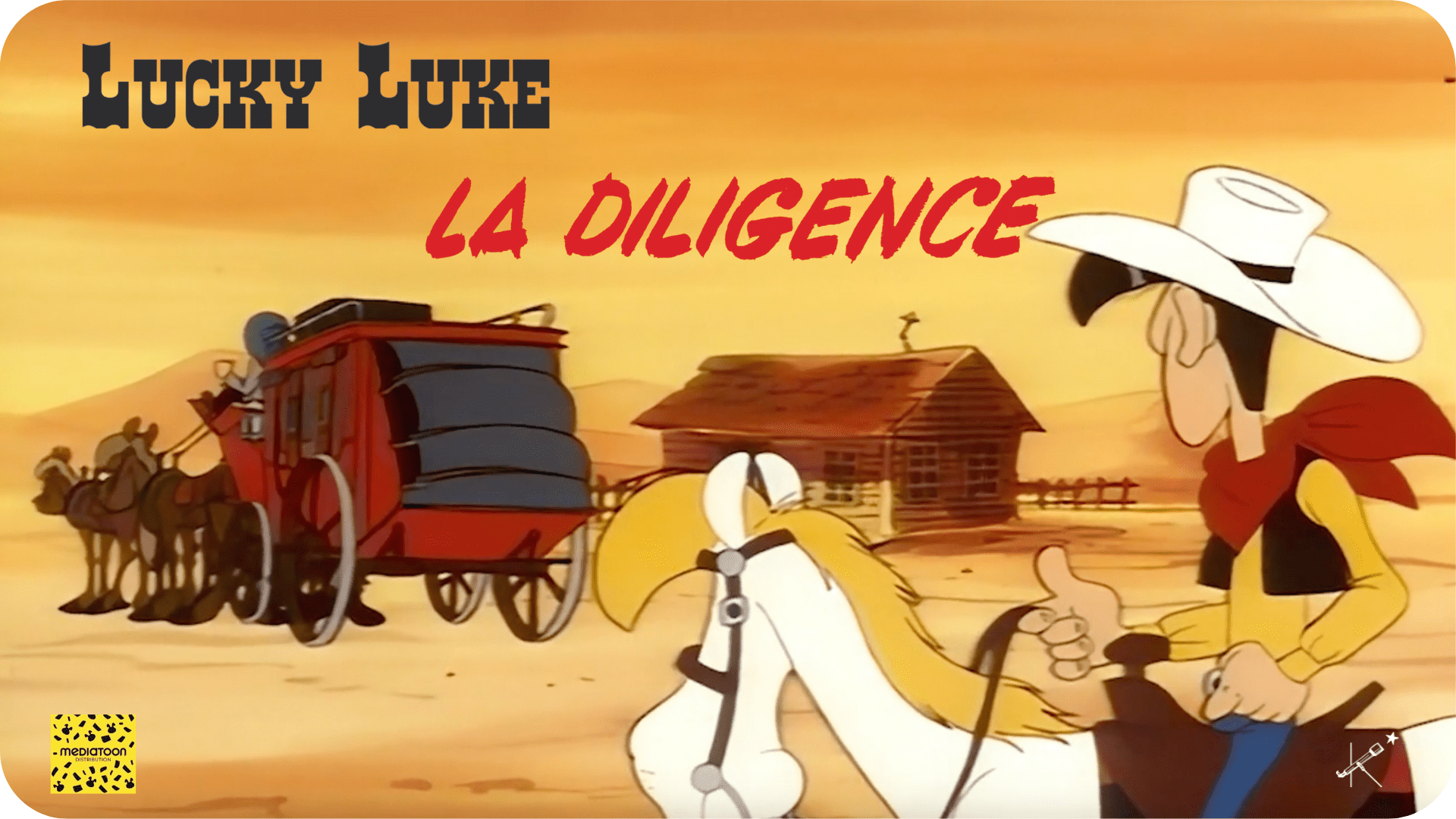 Lucky Luke : La diligence - Tikino