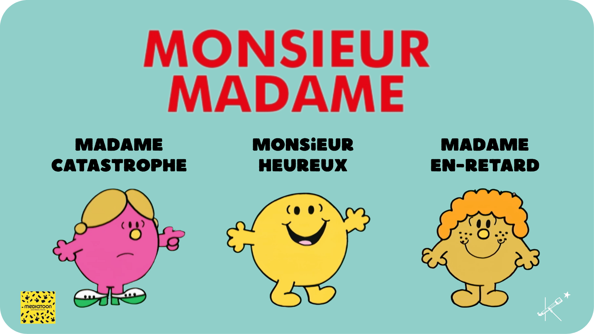 Monsieur Madame Catastrophe, En retard et Heureux - Tikino