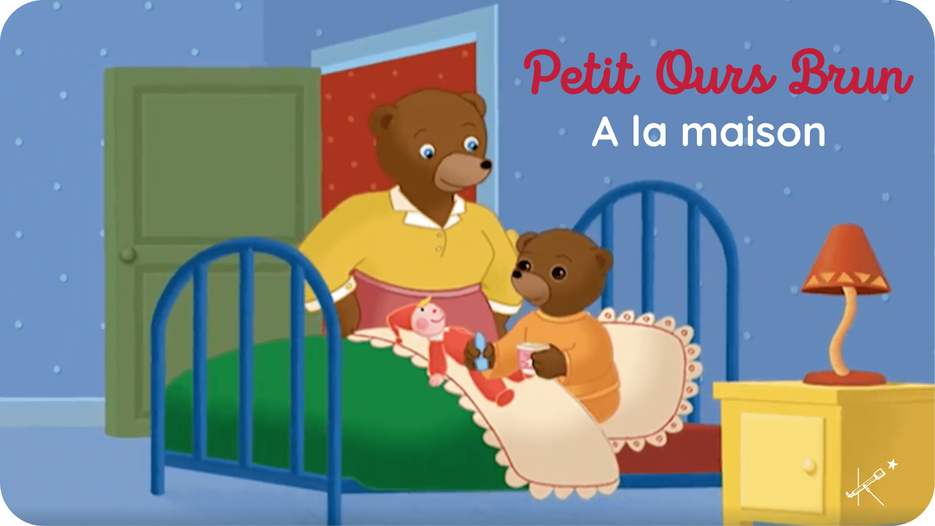 Petit Ours Brun à la maison - Tikino