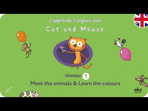 J'apprends l'anglais avec Cat & Mouse - vol 1