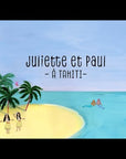 Travelers' Yoga - Juliette and Paul in Tahiti